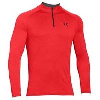 Under Armour Tech 1/4 Zip - Red/Black