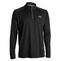 under armour tech 14 zip mens black