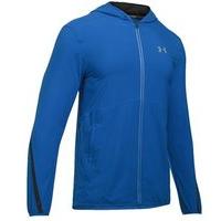 under armour launch jacket mens blue markerblackreflective