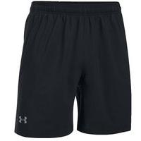 Under Armour Launch SW 7 Inch Shorts - Mens - Black/Blue Marker