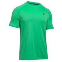 under armour tech short sleeve tee mens vapor greenstealth grey