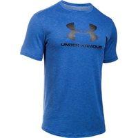 under armour sportstyle branded tee mens blue marker