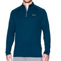 under armour ua tech 14 zip blackout navy