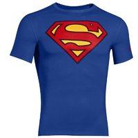 Under Armour UA Alter Ego Compression SS Superman - Royal/Red