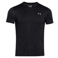 under armour ua tech v neck t shirt black