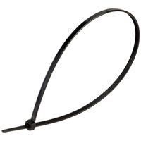 Unistrand 368mm Black W/resist Cable Ties - pack of 100