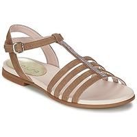 Unisa LEIRE girls\'s Children\'s Sandals in brown