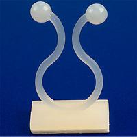 Unistrand Plastic Twist Ties 10-15mm (Adhesive Mount) Pack of 100
