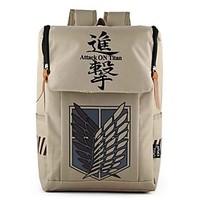Unisex Backpack Polyester All Seasons Sports Casual Outdoor Zipper Green Black Beige