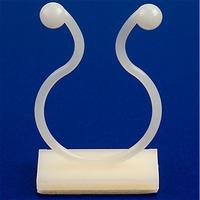 unistrand plastic twist ties 15 20mm adhesive mount pack of 100