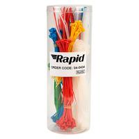Unistrand Canister Packed Cable Ties - Pack of 300 assorted colour...