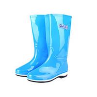 Unisex Boots Spring / Winter Rain Boots / Closed Toe / Rubber Outdoor Low Heel Others Blue / Green / WhiteWater Shoes