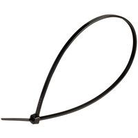Unistrand 292mm Black W/resist Cable Ties - pack of 100