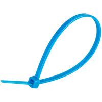 unistrand 200mm blue cable ties pack of 100