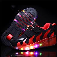 unisex sneakers spring fall light up shoes comfort novelty pu outdoor  ...