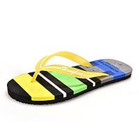 Unisex Sandals Summer Sandals Fabric Casual Flat Heel Others Blue / Brown / Yellow / Green / Pink / Royal Blue Others