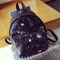 unisex pu casual backpack