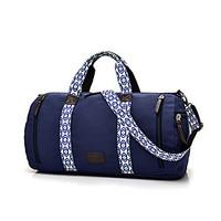 Unisex Shoulder Bag Canvas All Seasons Sports Casual Outdoor Professioanl Use Duffel Zipper Khaki Dark Blue