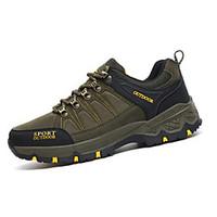Unisex Sneakers Spring / Fall Comfort Fabric Casual Flat Heel Green / Red / Gray / Khaki Hiking