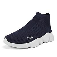 Unisex Sneakers Couple Shoes Light Soles Tulle Summer Fall Athletic Casual Blue Red Black 1in-1 3/4in