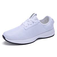Unisex Sneakers Spring / Fall Comfort Tulle Athletic Flat Heel Black / Blue / Red / White / Royal Blue Sneaker