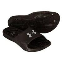 Under Armour Locker II Slides Flip Flops - Mens - Black