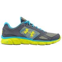 Under Armour Micro G Assert V Running Shoes - Womens - Graphite/High Vis Yellow