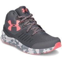 under armour overdrive mid marble mens shoes high top trainers in grey