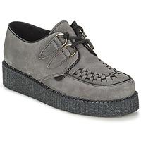 underground wulfrun suede womens casual shoes in grey