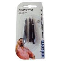 Unicorn Gripper 2 Medium Dart Shafts - Black