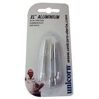 Unicorn XL Aluminium Medium Dart Shafts - Silver