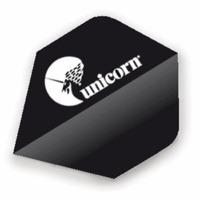 Unicorn Maestro 100 Dart Flights - Pack of 3 - Black