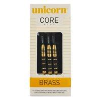 Unicorn Core Plus Win Darts - Black/Gold Set of 3