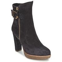 unisa uciel womens low ankle boots in black