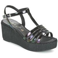 unisa kusono womens sandals in black