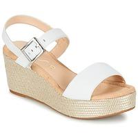 unisa kibon womens sandals in white