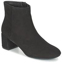 unisa karisi womens low ankle boots in black