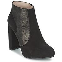 unisa safir womens low ankle boots in black