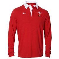 under armour wales wru rugby mens ls rugby polo