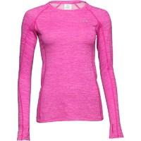 Under Armour Womens ColdGear Evo Cozy Long Sleeve Top Rosewood/Silver