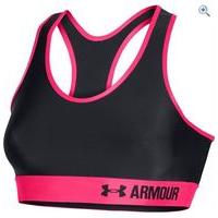 Under Armour Women\'s Armour Mid Sports Bra - Size: XS - Colour: GREY RED GREY