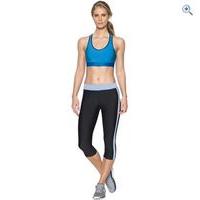 Under Armour Women\'s Armour Mid Sports Bra - Size: S - Colour: Light And Dark Blue Mix