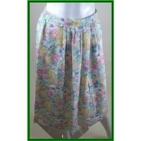 unbranded size 14 multi coloured vintage skirt