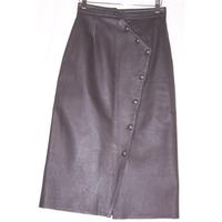 Unbranded size 8 brown leather skirt