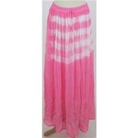 Unbranded - Size: 8 - Pink - Long skirt