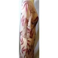 unknown size 10 pink full length dress