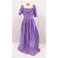 Unbranded - Size: One size: plus - Purple Shimmer Full Length Dress