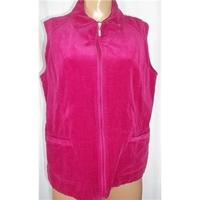 unbranded size 14 pink corduroy gilet