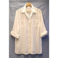 unbranded one size white over shirt