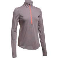 under armour womens threadborne run half zip long sleeve running tops